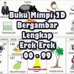 Buku Mimpi 2D Bergambar Lengkap Erek Erek 00 - 99